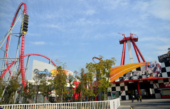 90秒上天入地 过山车之王3月7日欢乐谷迎客