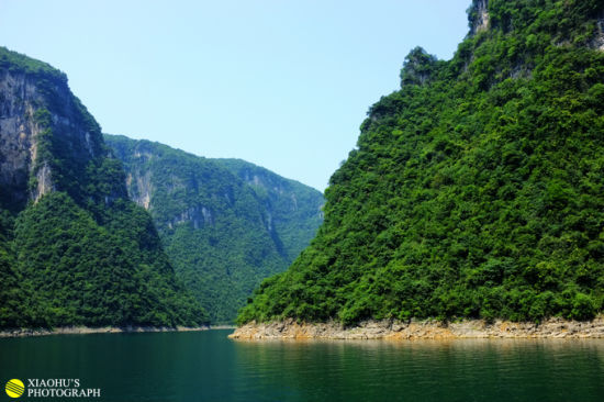 宜昌长阳清江画廊游船记忆