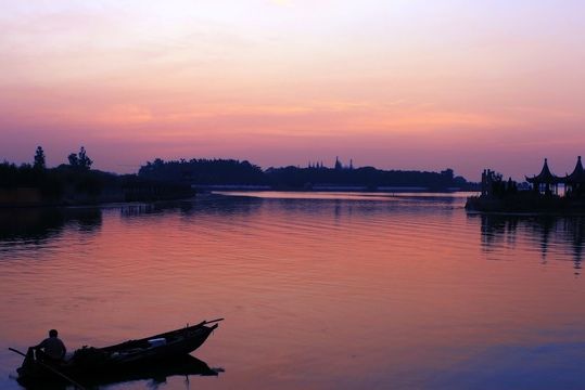 昆山锦溪 游金波玉浪之中