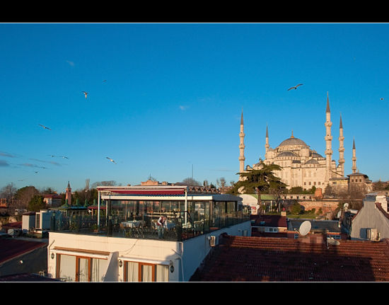 土耳其·从蓝色清真寺到圣索菲亚大教堂：蓝色清真寺
