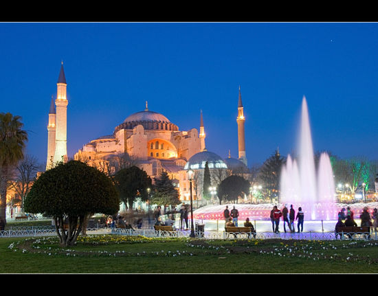土耳其·從藍色清真寺到圣索菲亞大教堂：圣索菲亞大教堂