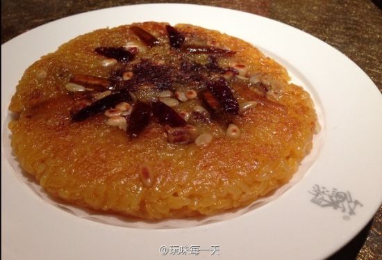 图注:油煎八宝饭