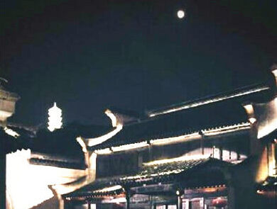 无锡的夜晚最佳散步小马路