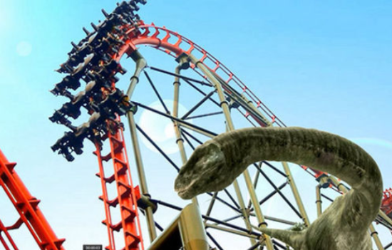 中国最好玩的过山车之十环过山车