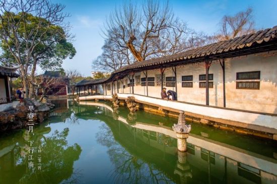 拙政园 和煦冬日下的江南园林