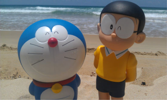 哆啦A梦闯三亚 看童话世界的幻想(2)