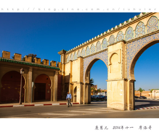 摩洛哥梅克内斯 街头体验阿拉伯风情