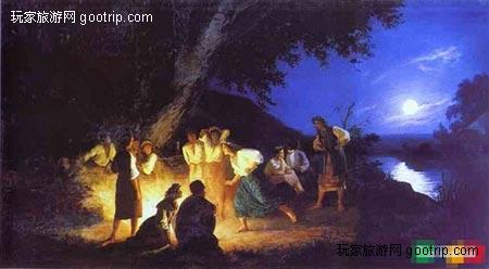 Ԏʮ(g)(ji)գLvana Kupala ֮ҹ(D)