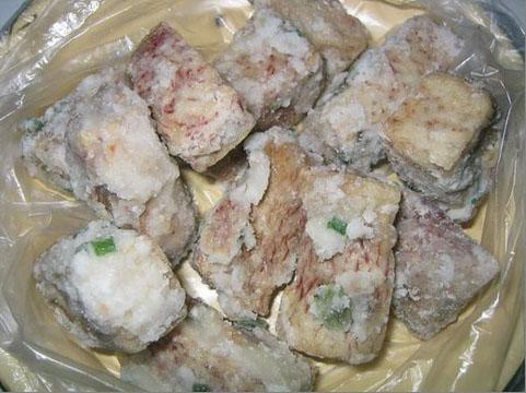 中国广东汕头特色菜:翻砂芋