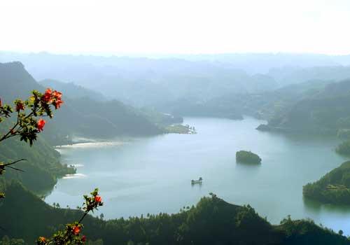 为啥选择旅游重庆(重庆适合旅游吗)(图1) 中国重庆4A级景区重庆黔江小南海旅游景区