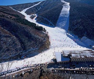 中国河北张家口万龙滑雪场