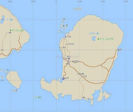印度尼西亚龙目岛地图