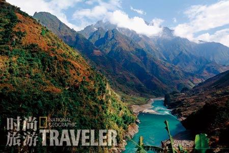 怒江边缘行走 这里是地狱这里是天堂(图)(3)_新浪旅游