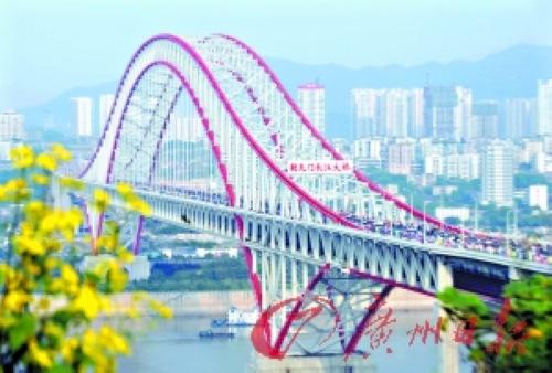 一桥飞架贯美景 看看中国桥梁的三个最(组图)