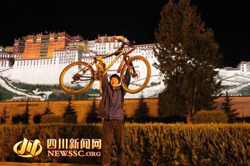 15岁高一男生23天单车骑行到拉萨_骑行-自驾