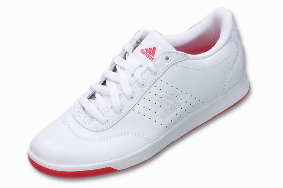 Adidas阿迪 女子休闲型网球鞋Oracle logo W FW09    G02301