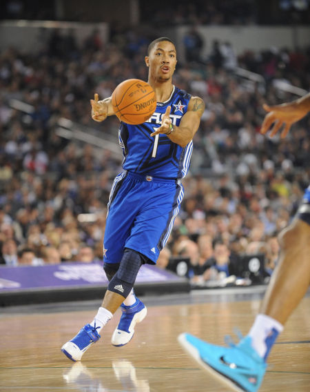 罗斯全明星之旅 09技巧挑战赛冠军 2010公牛的