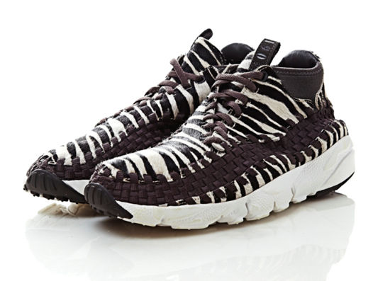 个性十足动物花纹耐克air footscape woven