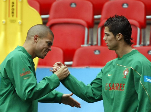 图文-葡萄牙队瑞士备战欧洲杯 皇马不错赶紧来
