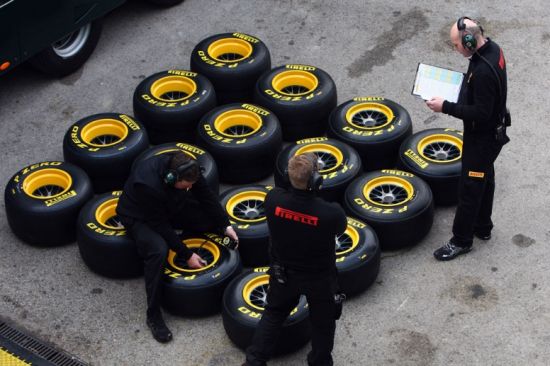 F1赫雷兹试车倍耐力轮胎综述:不同配方圈速差