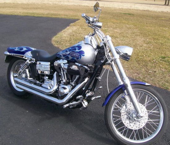 资料参考图:哈雷-戴维森摩托中的一款