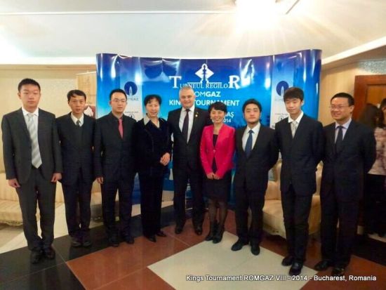 中国男队绝对优势战胜罗马尼亚男队
