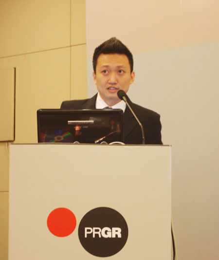 图文-prgr2011新品上市 prgr品牌经理杨智超