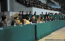 金正恩观看朝鲜运动会男足决赛