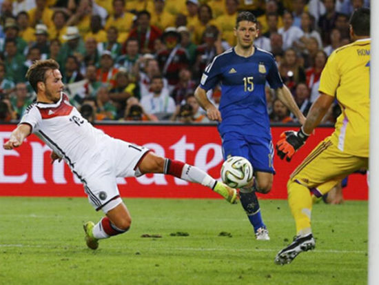 2014年世界杯格策加时赛下半场绝杀阿根廷
