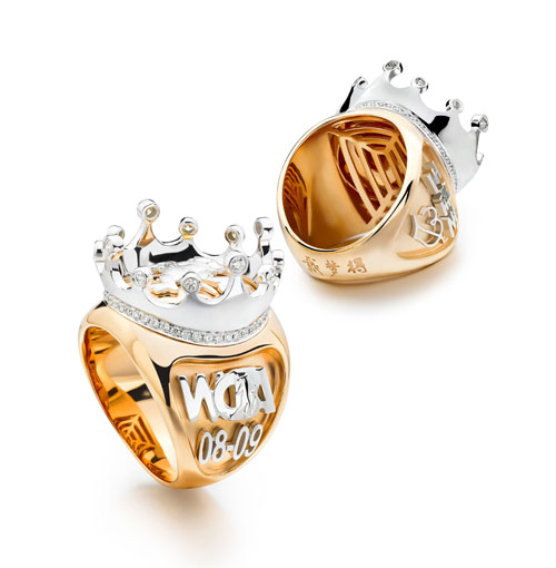 辽宁5年3夺WCBA总冠军钻戒 皇冠加冕当之无