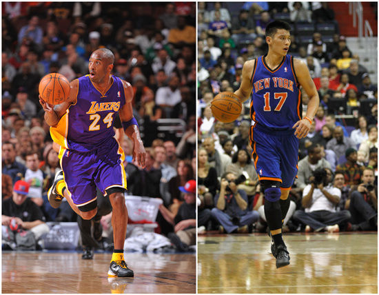 正在视频直播湖人vs尼克斯 黑曼巴检验林书豪