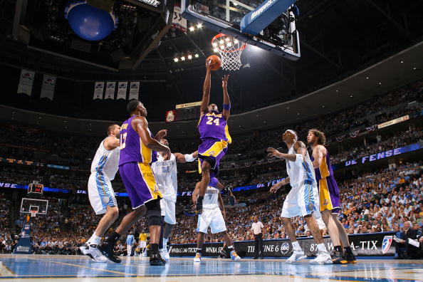 科比41分安东尼马丁六犯 湖人胜掘金总分2-1