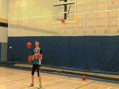 动图-勇士杂耍小哥展示绝技_篮球-nba_新浪竞技风暴