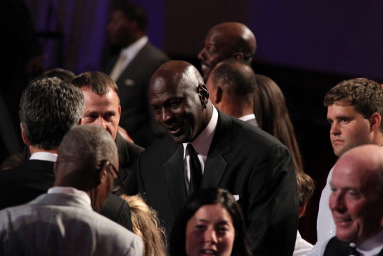 图文-NBA名人堂典礼正式举行 迈克尔-乔丹到场