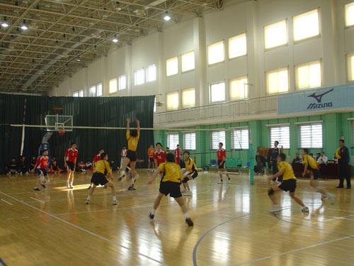 2007年全国青年男子排球联赛在秦皇岛训练基