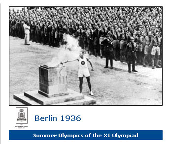 图文-历届夏季奥运会主火炬手1936年柏林