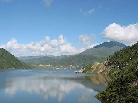 图文-令人神往的青海风光高峡出平湖黑泉水库