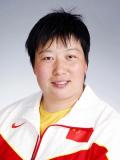 图文-北京奥运会中国代表团成立 田径队队员李梅菊