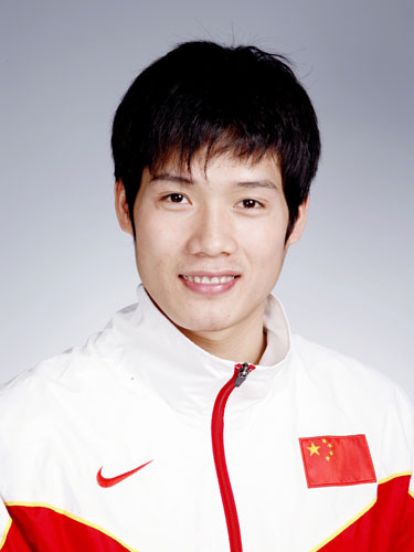 图文-北京奥运会中国代表团成立 游泳队队员赖