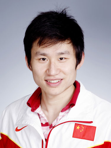 图文-北京奥运会中国代表团成立 游泳队队员曲敬宇