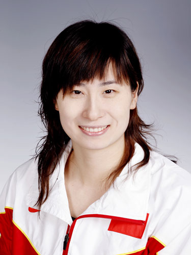 图文-北京奥运会中国代表团成立 游泳队队员王