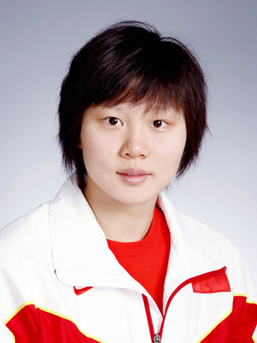 图文-北京奥运会中国代表团成立 游泳队队员赵菁