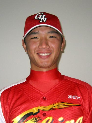 图文-北京奥运会中国代表团成立 棒球队队员刘凯