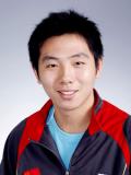 图文-北京奥运会中国代表团成立 羽毛球男队员何汉斌