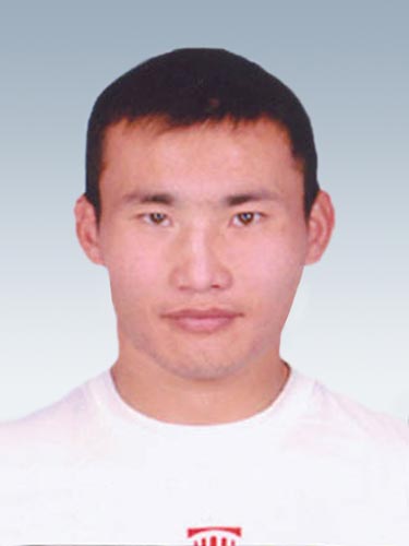 图文-北京奥运会中国代表团成立 拳击队队员哈那提