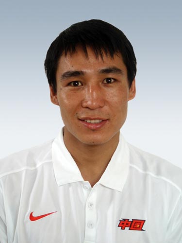 图文-北京奥运会中国代表团成立 拳击队队员张小平