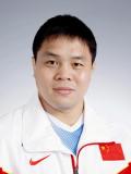 图文-北京奥运会中国代表团成立 摔跤队教练盛泽田