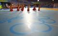图文：（北京奥运）（6）武术比赛体育展示项目进馆排练
