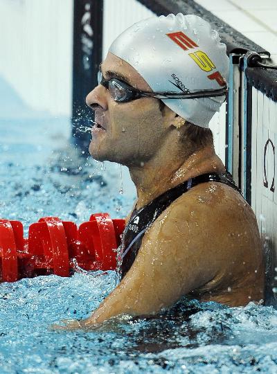 图文-SB4级男子100米蛙泳 世界记录已被刷新