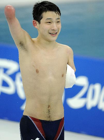 北京残奥会中国冠军得主(照片)(6)_快乐小妖